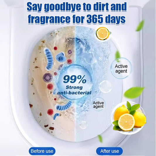 🔥Kup 1 i otrzymaj 1 gratis🔥 Tabletki do czyszczenia muszli klozetowej o zapachu cytryny