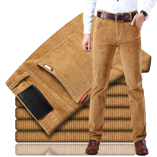 👖Klasyczne męskie spodnie z zamszu