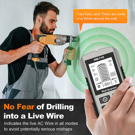 🔥Wielofunkcyjny ręczny wykrywacz metali i ścian