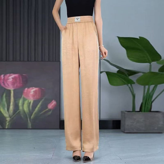 💝Damskie przewiewne spodnie casualowe z szerokimi nogawkami