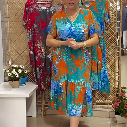 Marszczone sukienki damskie z dekoltem w szpic