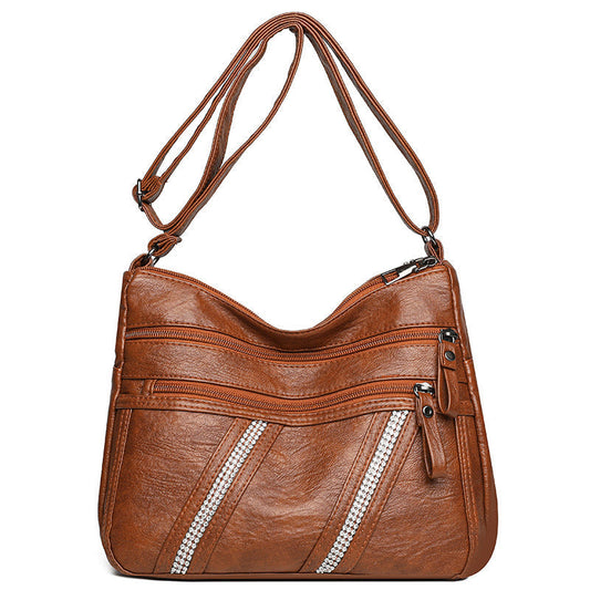 👜 Elegancka torba crossbody o dużej pojemności