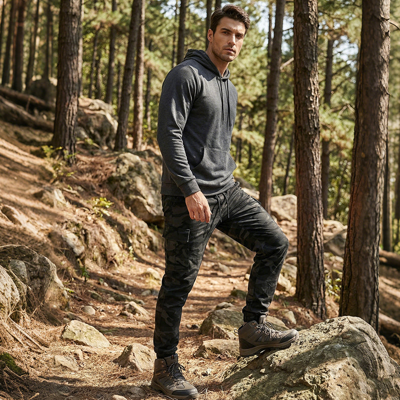 🔥50 % rabatt!🔥 🛠️ 👖 Slitstarka taktiska arbetsbyxor – många praktiska fickor, perfekta för arbete utomhus 🌲-3