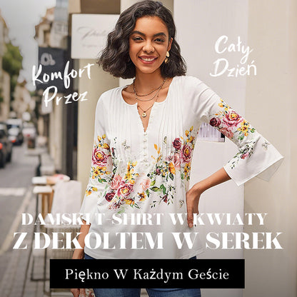 🌸2025 Koszulka damska z nadrukiem