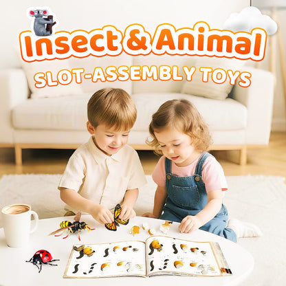 🎁Świąteczna Wyprzedaż -50%🐞 Gry dla dzieci polegające na montażu owadów i zwierząt