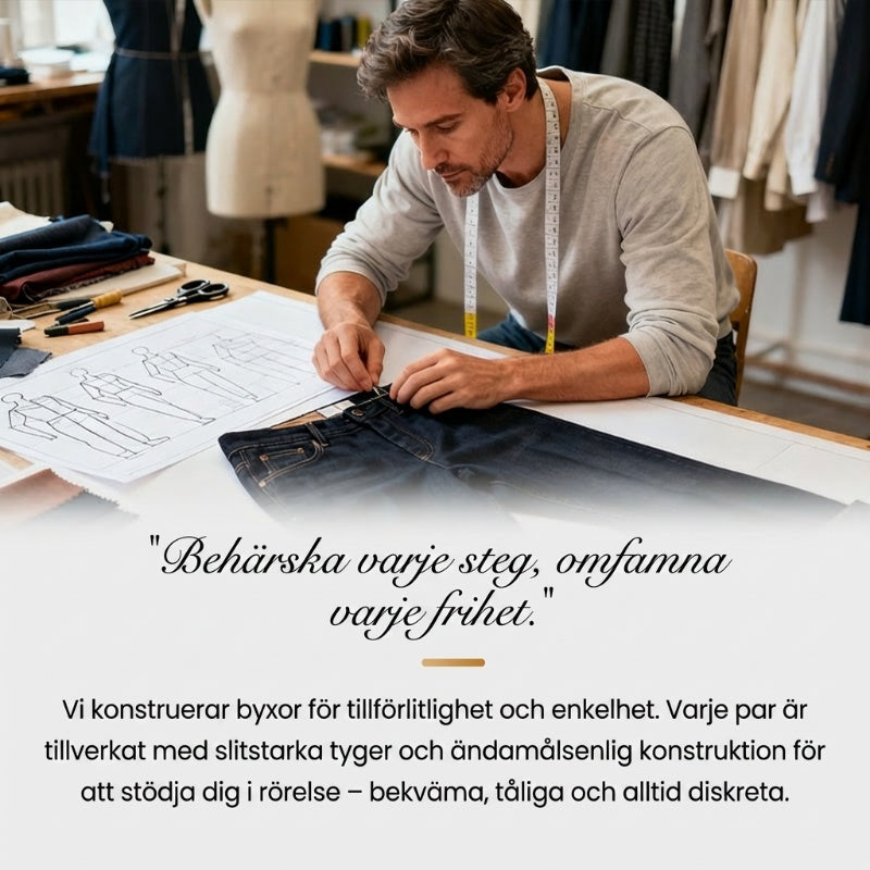 🔥HET FÖRSÄLJNING 50% RABATT🥰 MultiPants - slitstarka cargobyxor med hög stretch och flera fickor-4