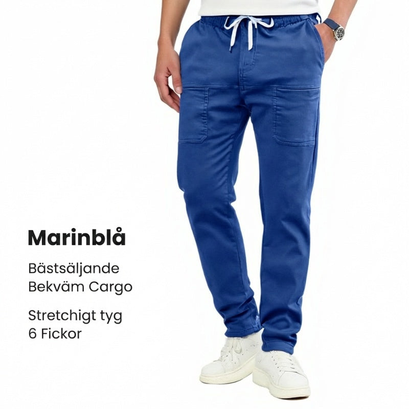 🔥HET FÖRSÄLJNING 50% RABATT🥰 MultiPants - slitstarka cargobyxor med hög stretch och flera fickor-12