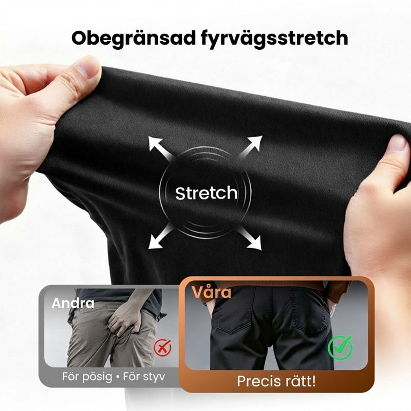 🔥HET FÖRSÄLJNING 50% RABATT🥰 MultiPants - slitstarka cargobyxor med hög stretch och flera fickor-1