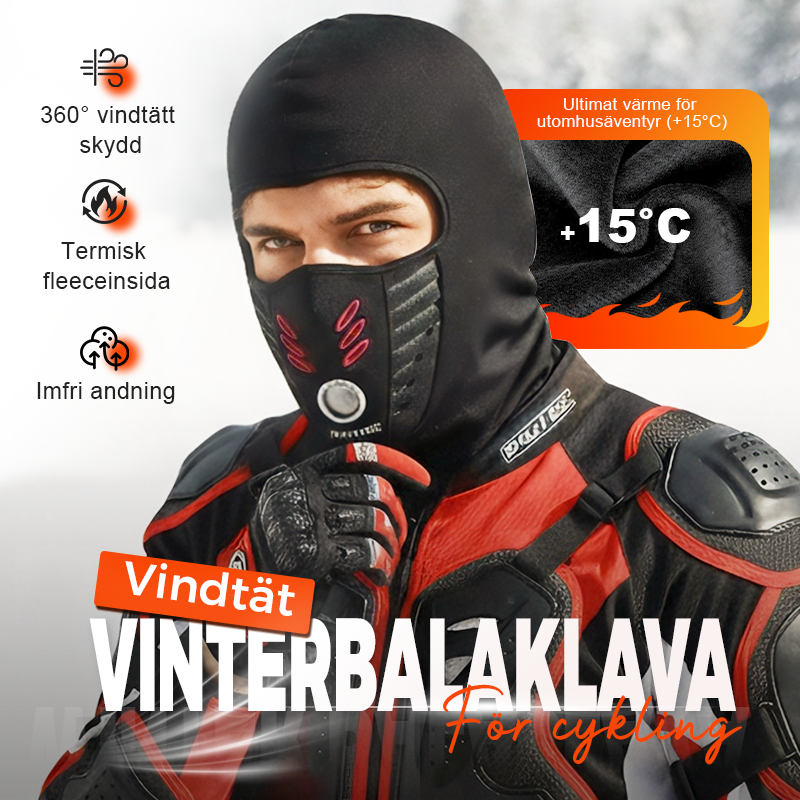 🔥50%  OFF🎁 Vindtät helmask för vinterbruk, unisex