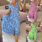 👗2024 Nowe sukienki w kwiaty z dekoltem w serek