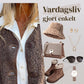 🧥 Kvinnors höstväst – knäppbar, kort och varm, mjuk och bekväm, perfekt för höst och vinter! ✨-1