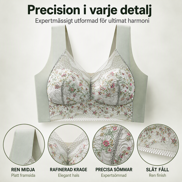 🔥Sista dagen Köp 1 och få 2 gratis 🔥- Plus Size Sömlös Push Up Trådlös BH-1