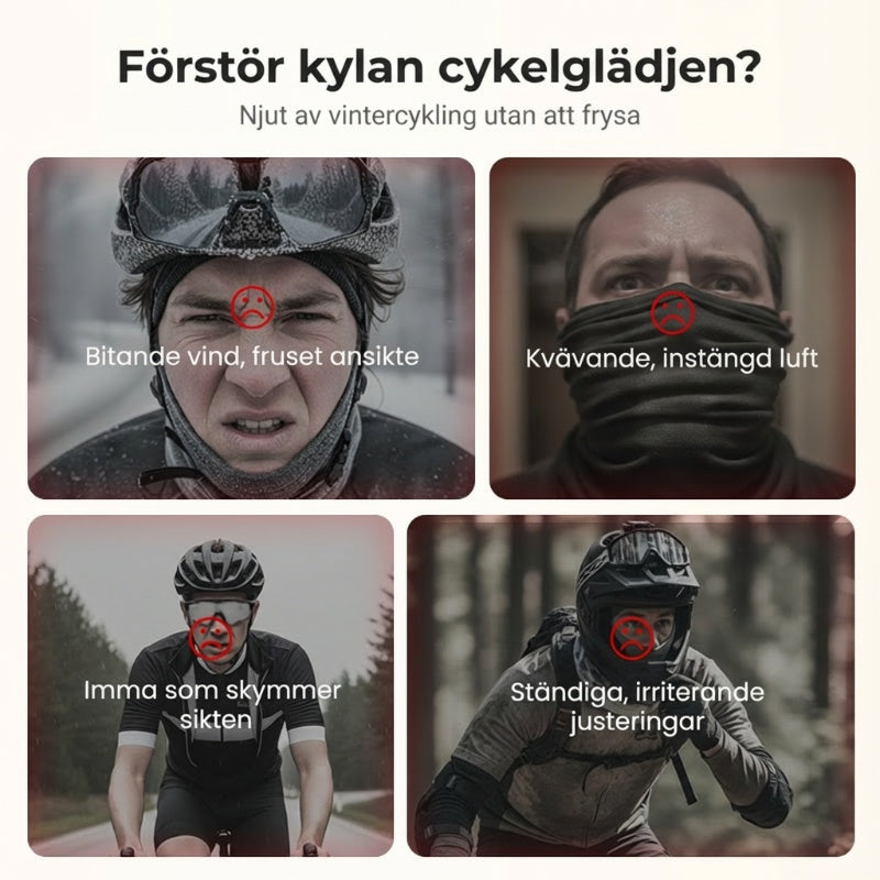 🔥50%  OFF🎁 Vindtät helmask för vinterbruk, unisex-1