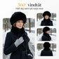 🔥 VINTERREA 50% RABATT! ❄️ Fluffig Pälskeps – Varm Vinterkeps + Gratis Matchande Halsduk-5