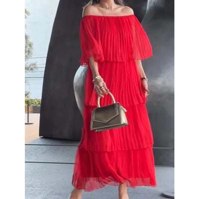 👗Artystyczna sukienka o luźnym kroju