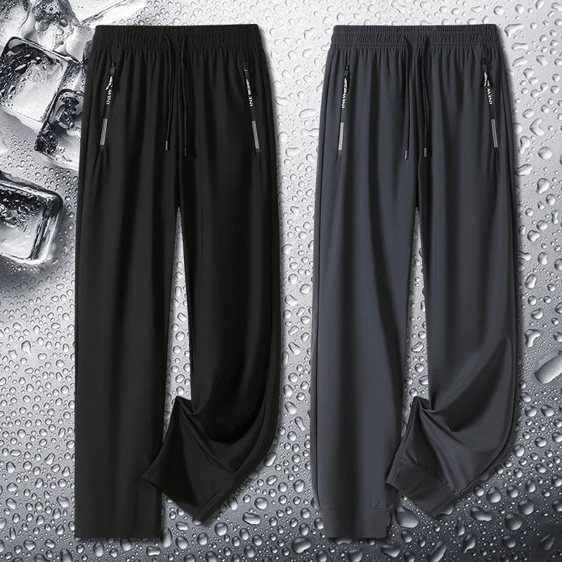 💖💖 SISTA DAGEN – 50% RABATT! 💖🎁 Unisex ultramjuka stretchbyxor med perfekt fall för en avslappnad stil-18