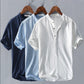 🔥GORĄCA WYPRZEDAŻ 49% 🔥 Nowa lniana koszula męska z krótkim rękawem