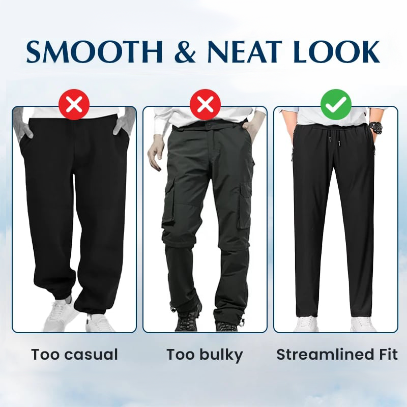👖 50% RABATT! ✨ Damernas Ultra Mjuka Stretch Byxor – Perfekt Draperade, Bekväma & Avslappnade För Vardagsbruk 🎁-10