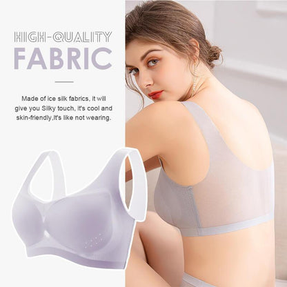 🔥WYPRZEDAŻ LATEM 🔥 Ultracienki, niebrudzący biustonosz Ice Silk Bra