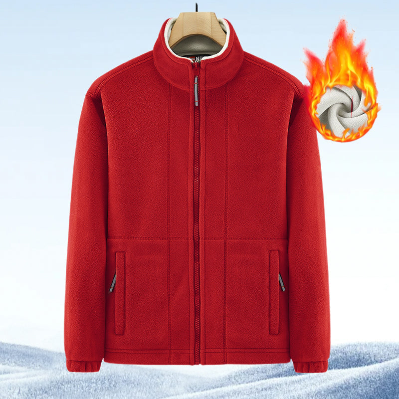 🔥50% OFF  på dubbelskiktad jacka med huva-9