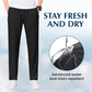 👖 50% RABATT! ✨ Damernas Ultra Mjuka Stretch Byxor – Perfekt Draperade, Bekväma & Avslappnade För Vardagsbruk 🎁-5