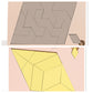 Drewniana gra logiczna Tangram