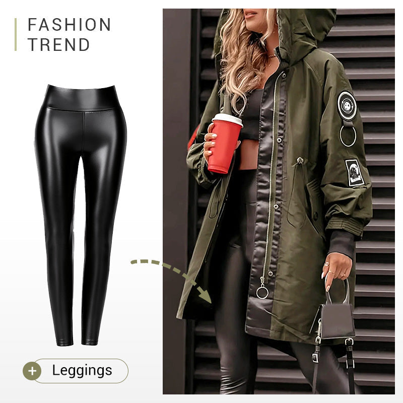 ⏳Retro arbetsklädesstyling ⏰Trendig långärmad huvjacka 🔥Begränsad tid för leverans av byxor för kvinnor-11