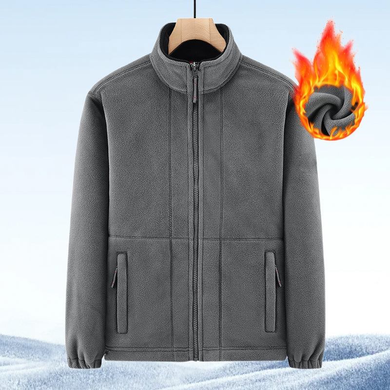 🔥50% OFF  på dubbelskiktad jacka med huva-8