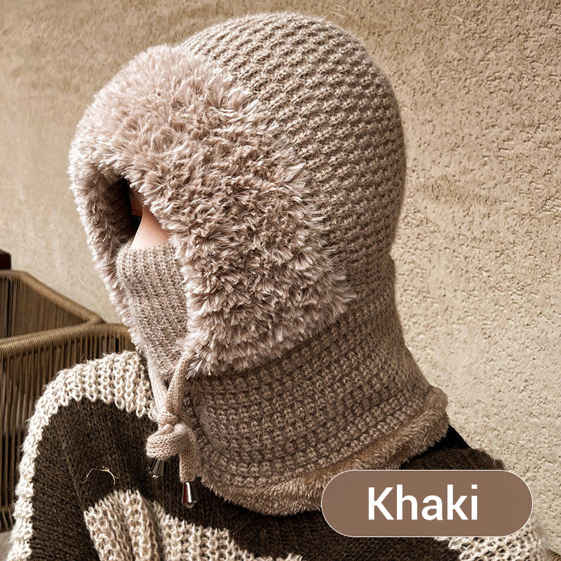 ❄️Damvinter enhällig mössa-halsduk-mask 4 i 1-9