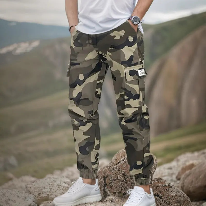 🔥50 % rabatt!🔥 🛠️ 👖 Slitstarka taktiska arbetsbyxor – många praktiska fickor, perfekta för arbete utomhus 🌲-12