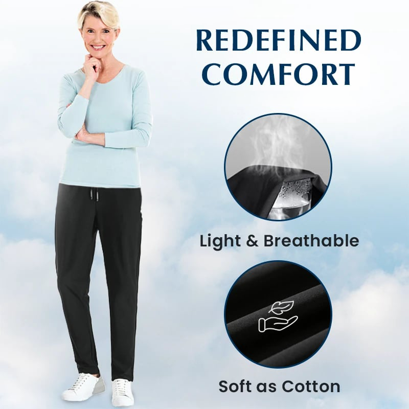 💖💖 SISTA DAGEN – 50% RABATT! 💖🎁 Unisex ultramjuka stretchbyxor med perfekt fall för en avslappnad stil-6