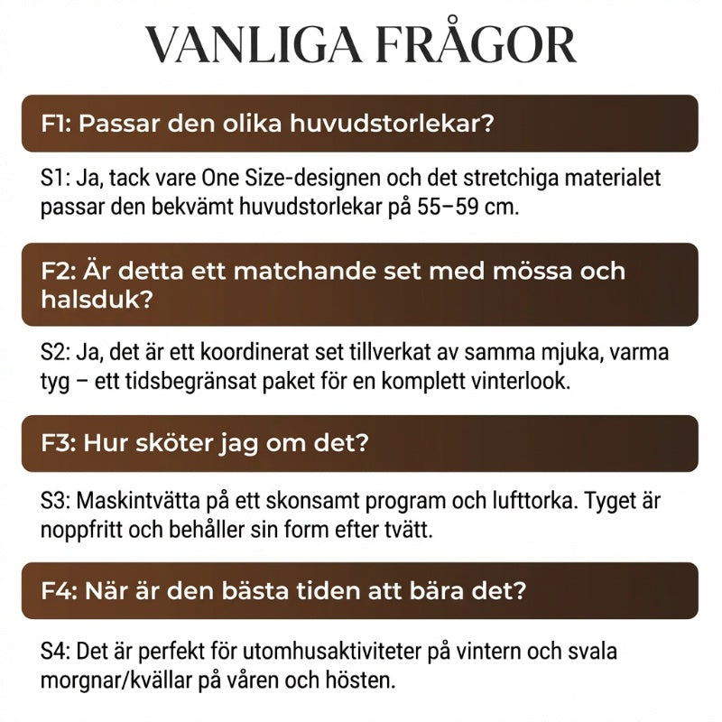 🔥 VINTERREA 50% RABATT! ❄️ Fluffig Pälskeps – Varm Vinterkeps + Gratis Matchande Halsduk-10