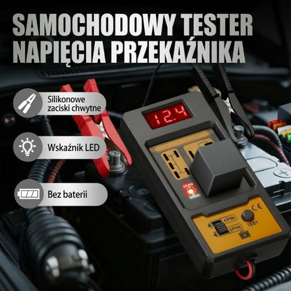 🔌Tester napięcia przekaźnika samochodowego z wskaźnikiem LED⚡