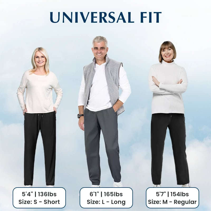 💖💖 SISTA DAGEN – 50% RABATT! 💖🎁 Unisex ultramjuka stretchbyxor med perfekt fall för en avslappnad stil-14