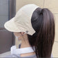 👒Damska regulowana czapka przeciwsłoneczna z kucykiem i kieszenią