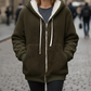❄️Christams Hot Sale 50% OFF NOW!⚡50K+ SOLD!✨Damernas fleecejacka med sherpafoder🧥❄️-15