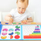 🏅Książka magnetyczna Montessori Puzzle ułamkowe dla dzieci