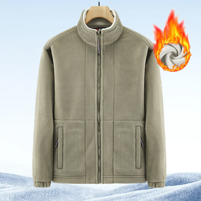 🔥50% OFF  på dubbelskiktad jacka med huva-7