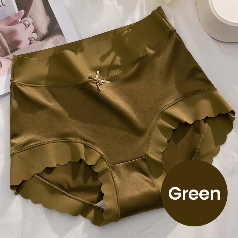 🔥Köp 2 Få 1 Gratis🔥Damunderkläder av mullbärssilke med sömlös design och antibakteriell gren-12