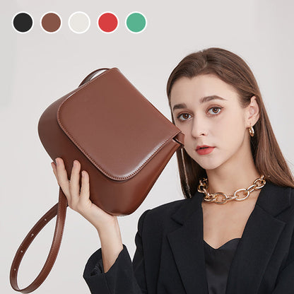 👜Klasyczna damska skórzana torba crossbody