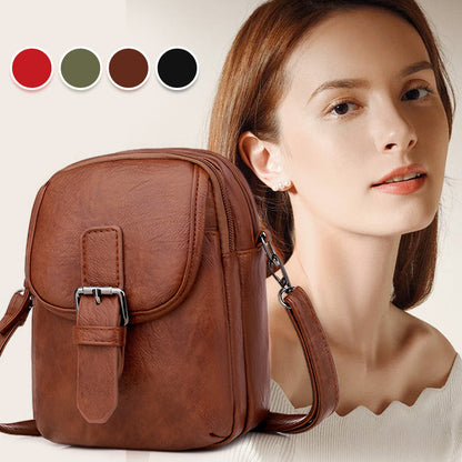 Modna mała torba crossbody z wieloma kieszeniami