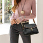 👝Elegancka damska torba crossbody w jednolitym kolorze