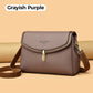 👝Elegancka damska torba crossbody w jednolitym kolorze