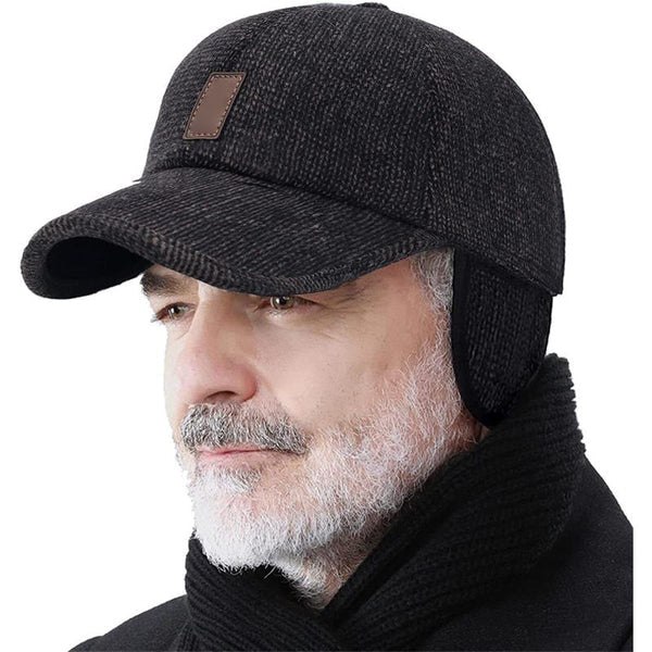 🧢 50% REA NU! 🔥 Vinterkeps med Öronlappar - Lätt & Varm, Perfekt för Kallt Väder ❄️✨-6