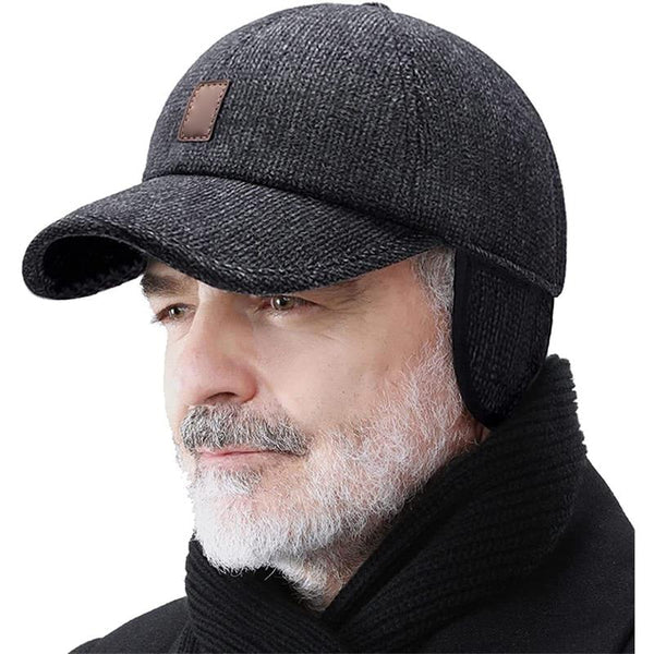 🧢 50% REA NU! 🔥 Vinterkeps med Öronlappar - Lätt & Varm, Perfekt för Kallt Väder ❄️✨-14