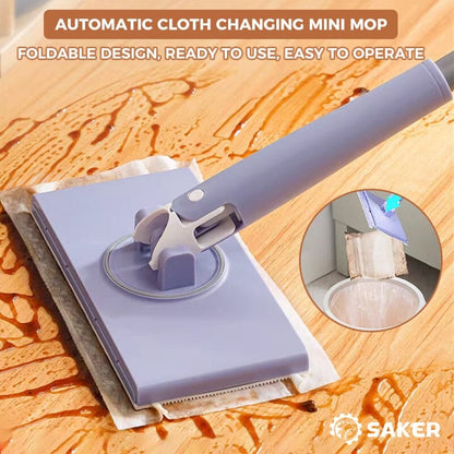 💦Mini mop z automatyczną zmianą ściereczki