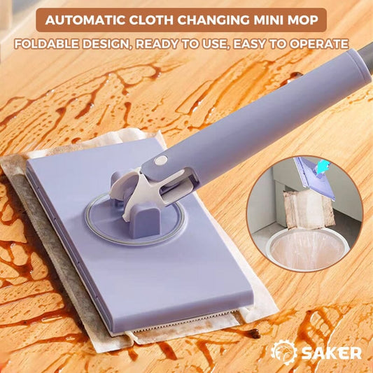💦Mini mop z automatyczną zmianą ściereczki
