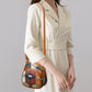 Damska torba crossbody w geometryczny wzór w stylu vintage