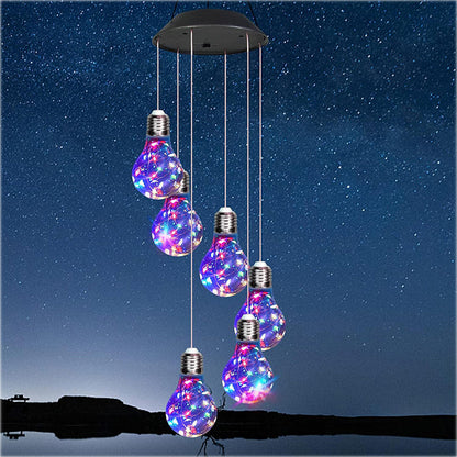 💡Te piękne dzwonki wiatrowa zasilane energią słoneczną sprawiają, że mój ogród wygląda lepiej!😍🔥
