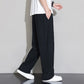 Summer Ice Silk High Stretch Spodnie casualowe z szeroką nogawką